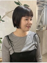 フォト 新宿三丁目(foto)&nbsp;ミニボブ切りっぱなし