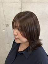 エクテ(ecouter)&nbsp;ボブレイヤー、アッシュグレージュ