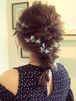 ヘアメイク フレンシア(hair make flencia)&nbsp;華やか編みおろし×パーティーアレンジ