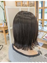 アン(an)&nbsp;髪質改善プラチナカラー×グレーマット
