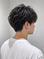アズールサン 草加西口店(azule-sun)&nbsp;ニュアンスパーマ,サーフカール,ショート,ツーブロック【草加