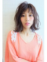 ブランシェ(branche)&nbsp;抜け感が可愛い☆バレイヤージュヘルシーミディ