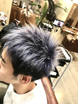 ジョージ(Jo-Ji) ブルーシルバーグラデーション