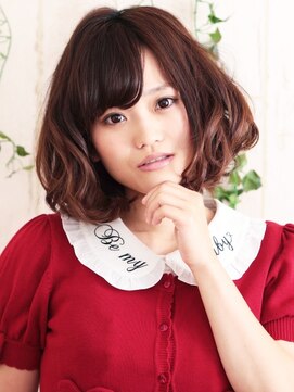 と和×美髪クリニック 巣鴨店 重めのウェービーボブで好印象いただき☆　と和・巣鴨店