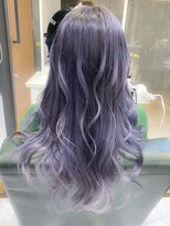 デイズ(days)&nbsp;10代20代30代ネイビカラーブルーバイオレット3Dカラー☆ブリーチ