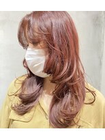 パルトネール(partenaire)&nbsp;ロングウルフ×インナーカラー