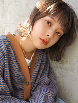 ラフィス ヘアーピュール 梅田茶屋町店(La fith hair pur) 【La fith】オン眉ボブ×くびれヘア