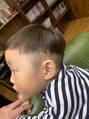 アグ ヘアー ジゼル 花巻店(Agu hair gisele)&nbsp;お子様も可愛、カッコよで切ります。