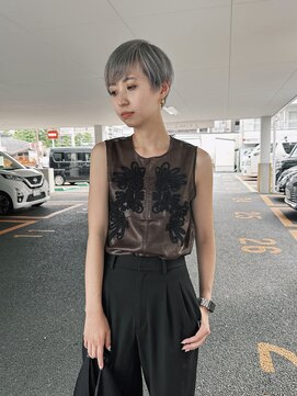 スティードトーキョー(Steed Tokyo) mash short...silver greyge...【Steed/立川】