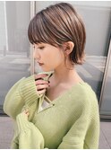 ☆◯20代30代 少しだけ外ハネができるショートボブ