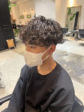 サイファー 心斎橋(CIPHER.) 大人気スパイラルパーマ2