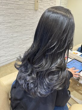 エイミーバイアフロートザガーデン 浦和店(amie by afloat the garden) グラデーション(ブルーブラック)