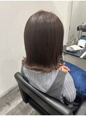 Second   × 外ハネスタイル