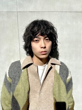 ノーム(norm) メンズパーマウルフパーマウルフカットメンズマッシュ