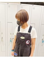 チェレ ロッソ 金剛店(Chere rosso)&nbsp;30代40代ハイライトショート/デザインショート