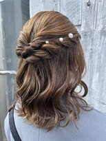 エレノア 池袋店(Eleanor)&nbsp;ロブ×コンパクトハーフアップ♪