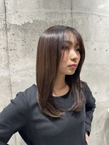 レックスヘアーインターナショナル(ReX HAIR INTERNATIONAL)&nbsp;【山嵜　栞】艶のあるレイヤースタイル