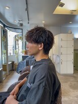 ルィーズ(Lui:z) 2way緩めツイストスパイラル×メンズマッシュウルフ