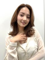 ディフィーノ 赤坂(DIFINO)&nbsp;くびれミディアム/ブラウンベージュ