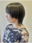 ツヤブラック×中性ウルフ