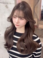 アイシー 表参道(ICY)&nbsp;韓国トレンド＊結んでも可愛いお顔まわりカットレイヤーロング