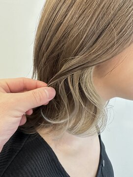 ミトン(mi-temps) インナーカラー