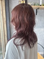 エレノア 越谷(Eleanor)&nbsp;レイヤーパーマ/ハイバイオレットピンク/ブリーチなし【RIE】