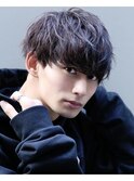 刈り上げ前下がりスパイラルマッシュ
