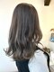 ヘアーピークス(hair PEAKS)の写真/デザインカラーのような明るさ・透明感/白髪ぼかしハイライトで立体感ある仕上がり等、理想の色味へ♪
