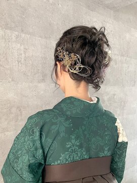 ヘアサロン コレハ(hair salon CoReha) 【袴スタイル】室岡