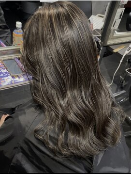 ヘア フラッグ 西葛西店(hair flag) 【白髪もぼかせる】おしゃれハイライトカラー