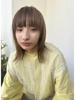 ニーナバイスニップ(Nina by Snip)&nbsp;顔まわりレイヤー/ブロックカラー