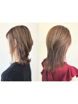 【髪質改善★艶髪】ハイライト×トレンドカラー～白髪染まで◎丁寧なカウンセリングで理想の発色&艶髪に♪