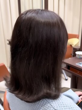 ウィーブ 成田店(Weve) ホワイトグレージュ/デジタルパーマ／チェリーブラウン/成田