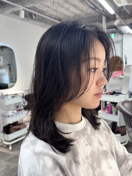 アフィナー 新宿(Afinar) かきあげバング
