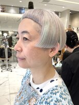 ピークアブー 原宿ハラカド(PEEK-A-BOO) ショートボブ/ショートバング/アイスミント系カラー/PEEKABOO