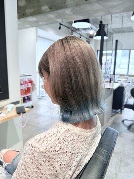 ノイ(noi) #noi_style レイヤーボブ×裾カラー