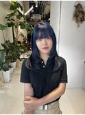 【河野凜】ざくざくフェイスレイヤー×ブルー