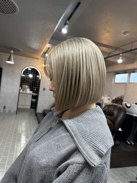 アヤメ 巣鴨店(ayame) (ayame巣鴨)ラベンダーグレージュ_ボブ_tokio_巣鴨8