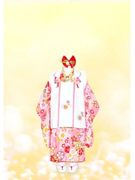 銀座きもの小町 七五三の女の子の装い