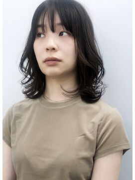 ドロップ(drop) 大人かわいい外ハネ×ゆるウェーブ（表参道美容室）