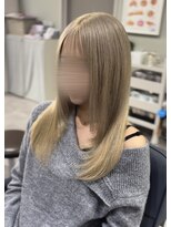 アーチフォーヘア 心斎橋店(a-rch for hair)&nbsp;ハイトーンベージュ