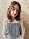 くびれヘア/ミディアム/レイヤー/20代30代40代/有楽町/銀座