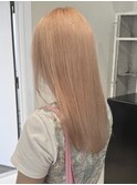 ＊ハッシュカットグレージュデザインカラーツートンカラー