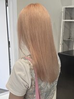 ココ 本八幡(KOKO)&nbsp;クールショート前髪イメチェンピンクベージュアンブレラカラー