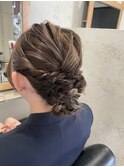 シニヨンアレンジ