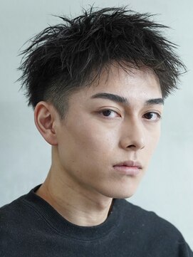 フィフス 栄(fifth) 名古屋栄スパイキーショートメンズアップバングスパイラルパーマ