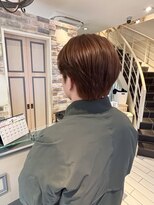 ブリッジ バイ ネオリーブ 綱島店(bridge by neolive) 目黒/品川 スペインカールブルーブラックスパイキーショート