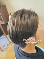 シャルシェ(Chercher) メンズCOLOR★ミルクティベージュバレイヤージュ