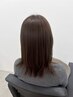 人気No.2【極上の髪質へ】カット+艶カラー+髪質改善トリートメント ¥21,700